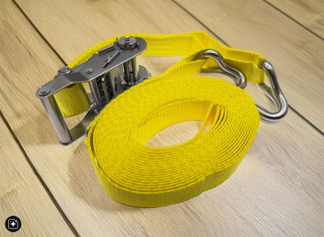 Hovedbilde Lastesurring Rustfri  LC=900kg 0,5+6m