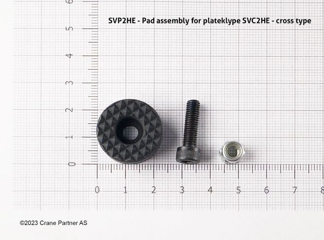 Hovedbilde SVP1HE - Pad sett til plateklype SVC1HE ...